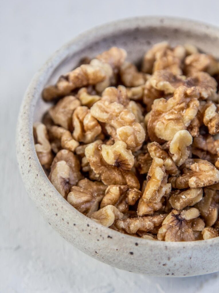 walnuts in a bowl