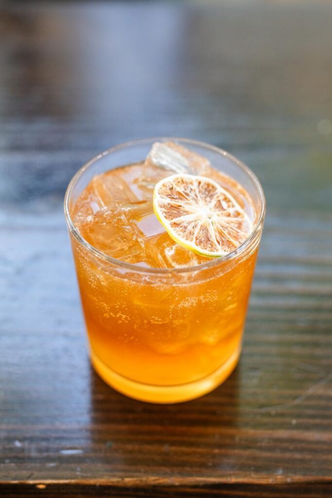 cocktail with California Juices at PRESS napa
