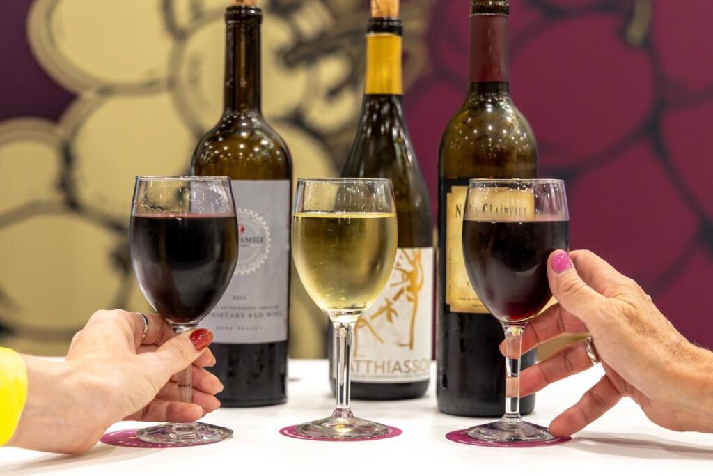 Tasting California Wines at Terra Madre Americas