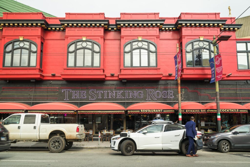 The Stinking Rose A Garlic-focused restaurant in North Beach, San Francisco Fall 2025