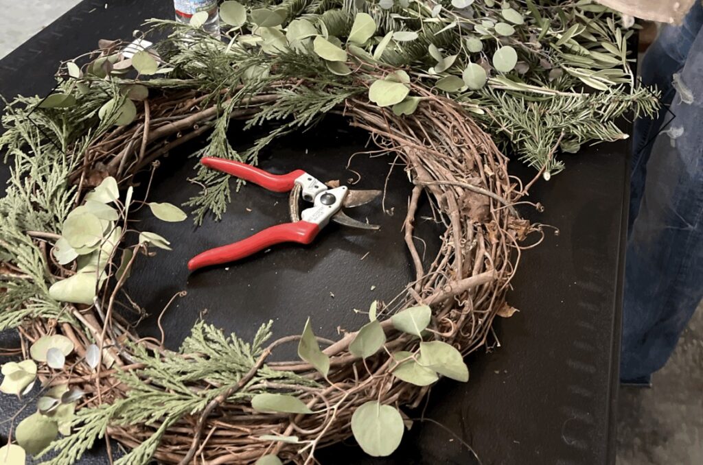 Sweet Thistle Farms hosts holiday events including wreath making workshops