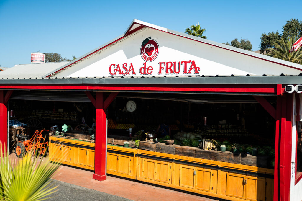 Casa de Fruta outside of Gilroy