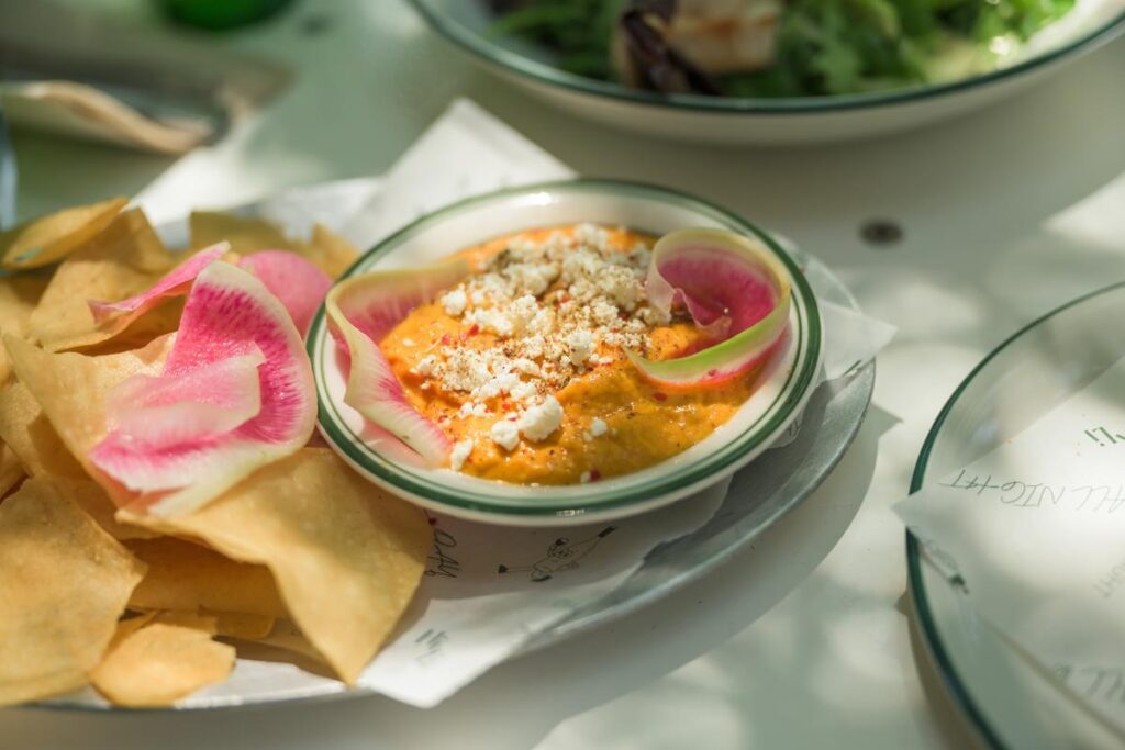 carrot hummus at highly likely